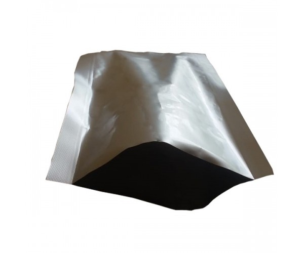 Silver Metalised Plain Metal Pouches 9X9.75 Inch aluminium foil