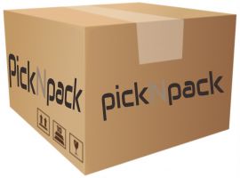 logo printed corrugated boxes at picknpack