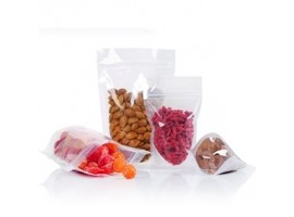 Both Side Transparent Standy Pouches 250 grams 